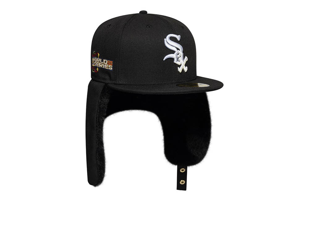 New Era Chicago White Sox World Series 2005 Black Prime Edition 59Fifty Dogear Fitted Cap