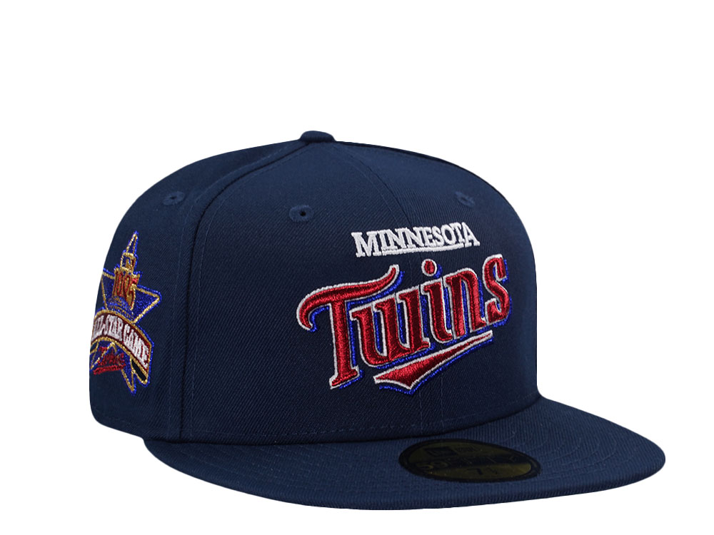 New Era Minnesota Twins All Star Game 1985 Navy Throwback Edition 59Fifty Fitted Cap