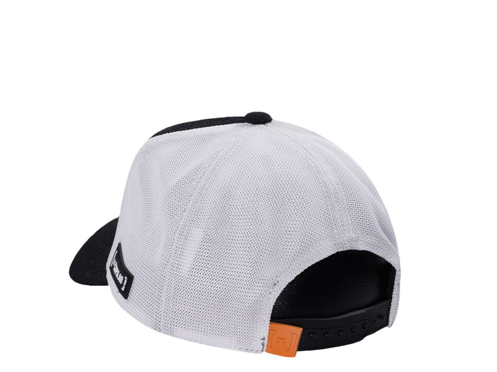 Capslab Looney Tunes Daffy Duck Black Trucker Snapback Cap