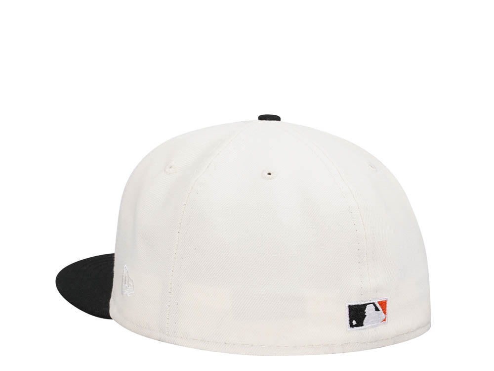 New Era New York Mets World Series 2000 Black Chrome Two Tone Edition 59Fifty Fitted Cap