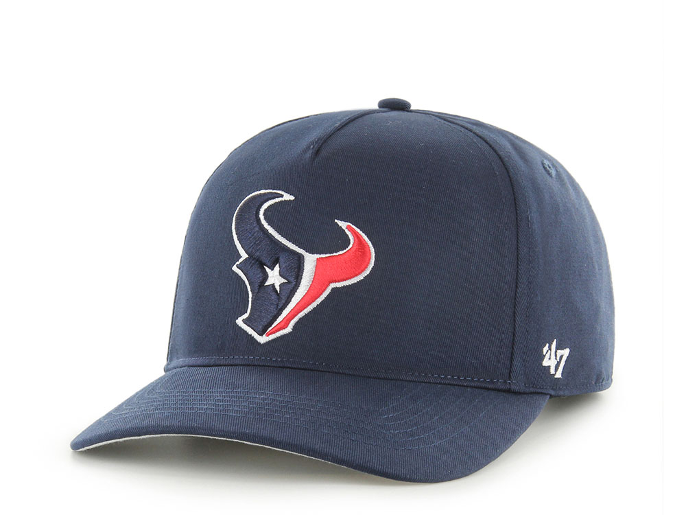 47Brand Houston Texans Navy Classic Edition Hitch Snapback Cap