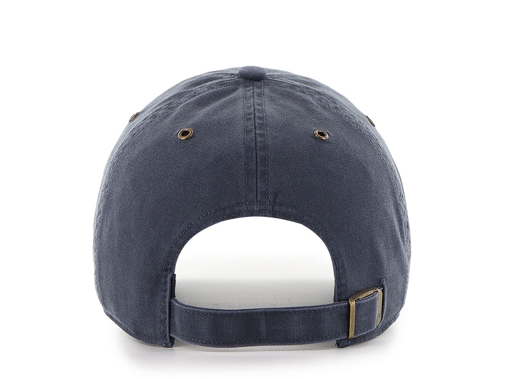 47 Brand New York Yankees Suede Visor Navy Clean Up Strapback Cap