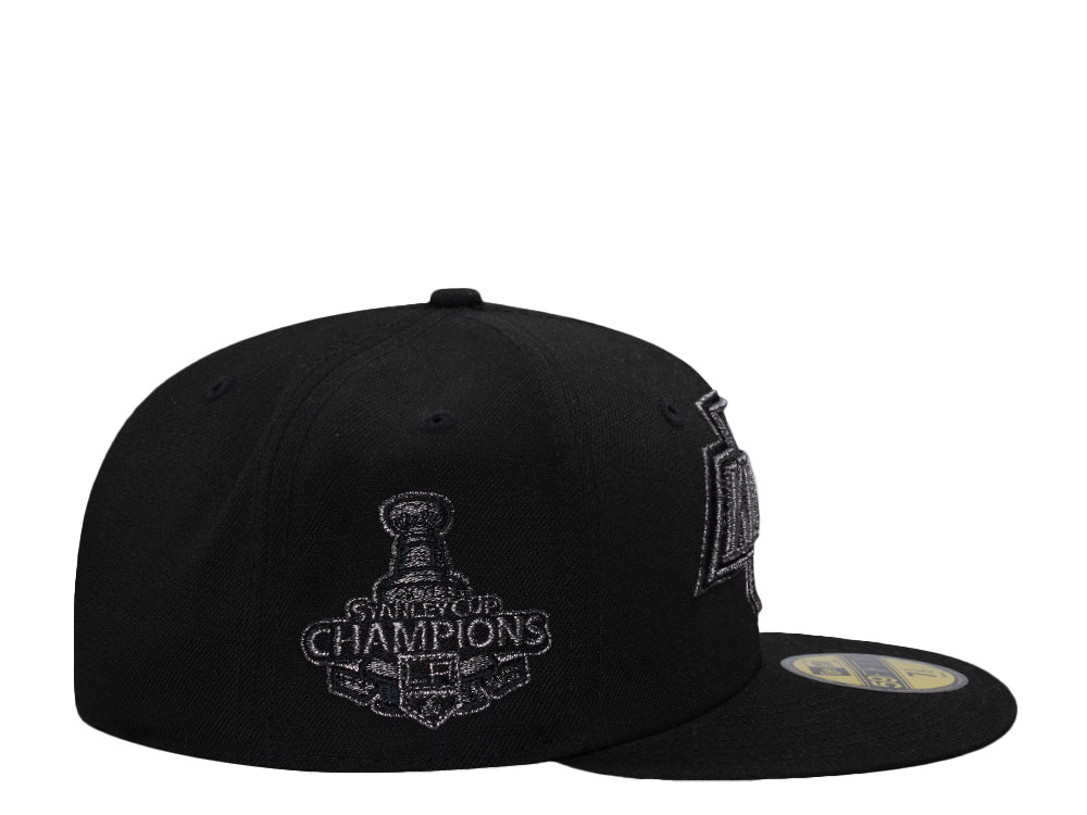 New Era Los Angeles Kings Stanley Cup 2012 Liquid Titanium Prime Edition 59Fifty Fitted Cap