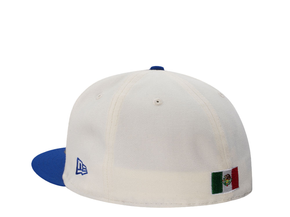 New Era Aztec Skull Chrome Two Tone Edition 59Fifty Fitted Cap