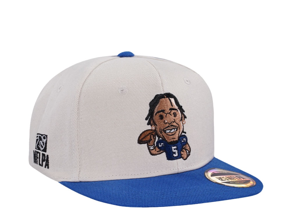 Great Branding Indianapolis Colts Richardson Emoji Two Tone Snapback Cap