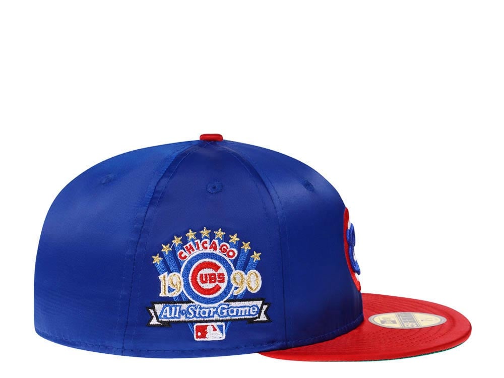 New Era Chicago Cubs All Star Game 1990 Satin Elite Edition 59Fifty Fitted Cap