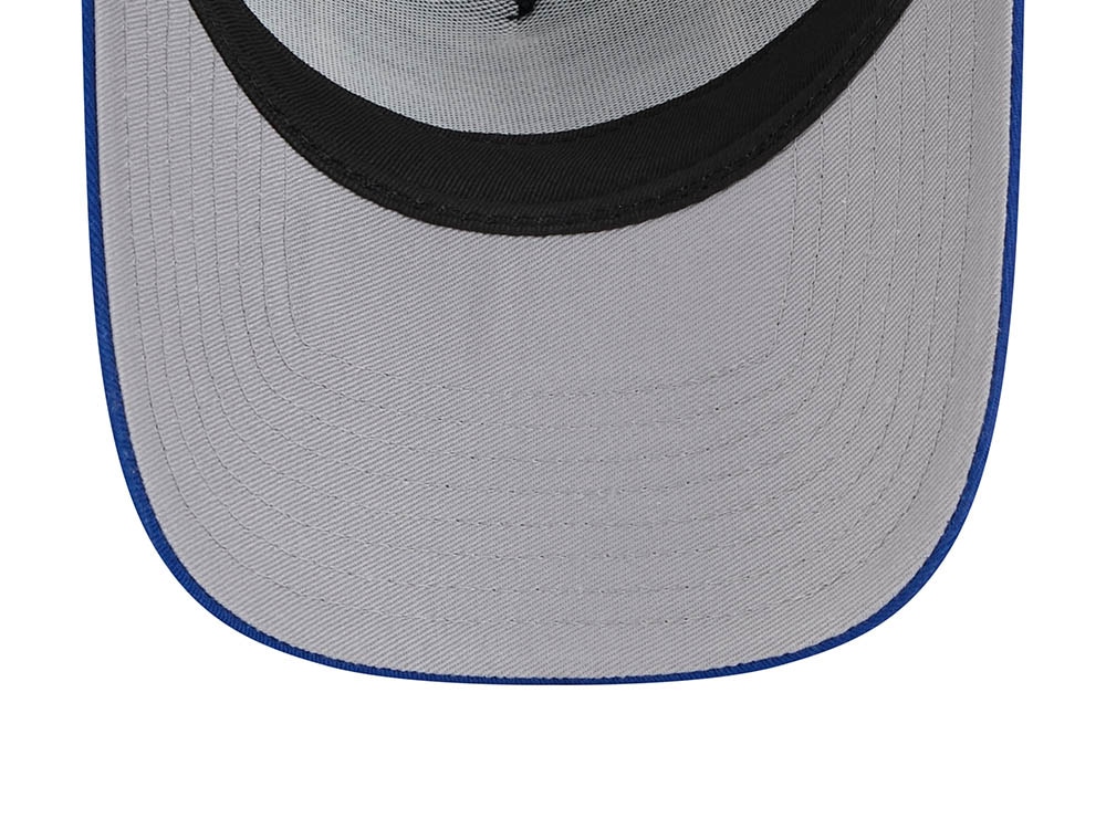 New Era Chicago Cubs M Patch Blue 9Forty A Frame Trucker Snapback Cap