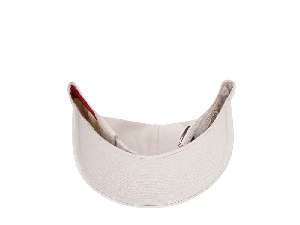 American Needle California Republic Beige Vintage Casual Strapback Cap