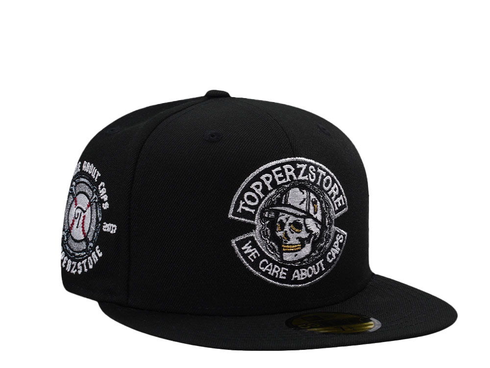 New Era TF Skull Limited Black Edition 59Fifty Fitted Cap