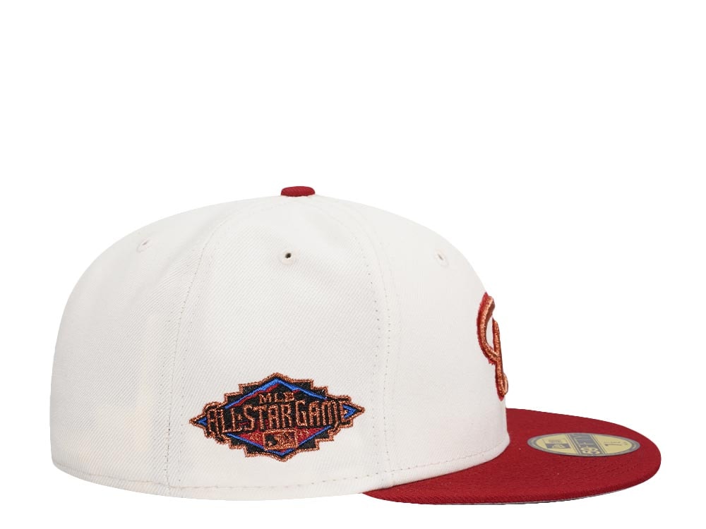 New Era Arizona Diamondbacks All Star Game 2011 Copper Cream Two Tone Edition 59Fifty Fitted Cap