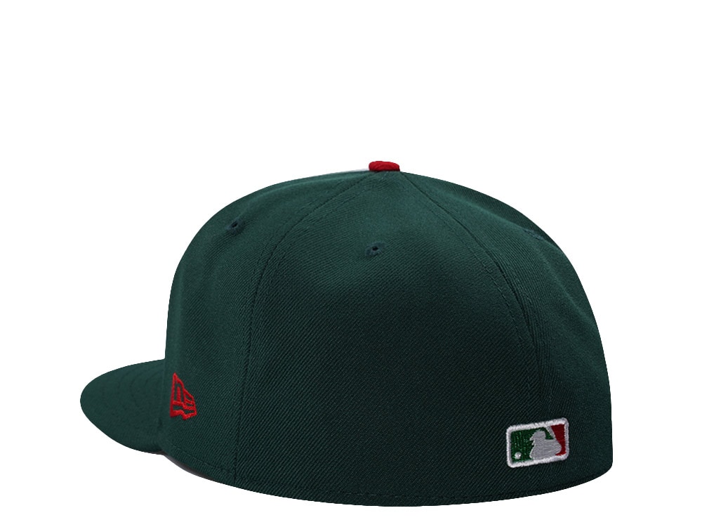 New Era New York Yankees Eagle Dark Green Prime Edition 59Fifty Fitted Cap