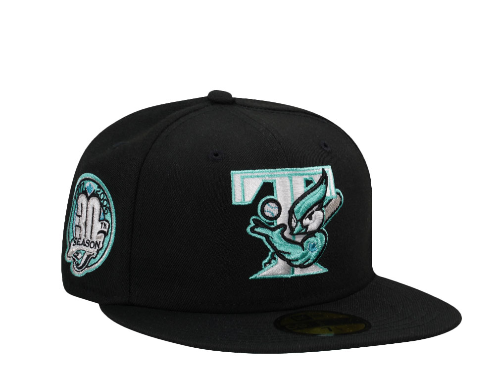 New Era Toronto Blue Jays 30th Anniversary Black Tiffany Edition 59Fifty Fitted Cap