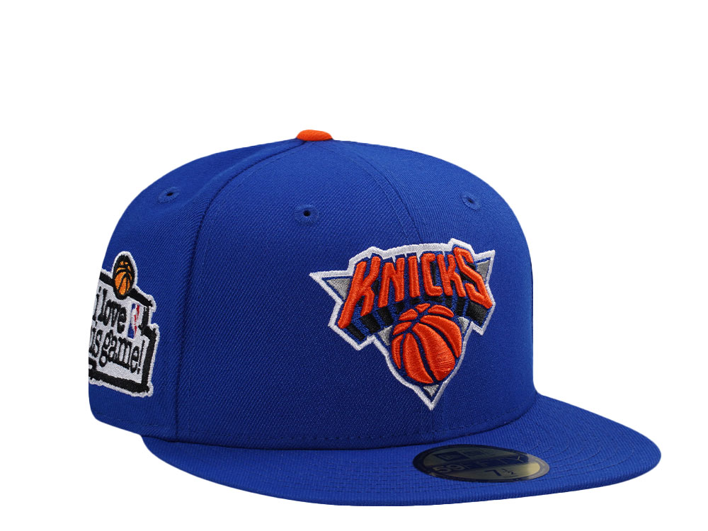 New Era New York Knicks Love Rush Blue Prime Edition 59Fifty Fitted Cap
