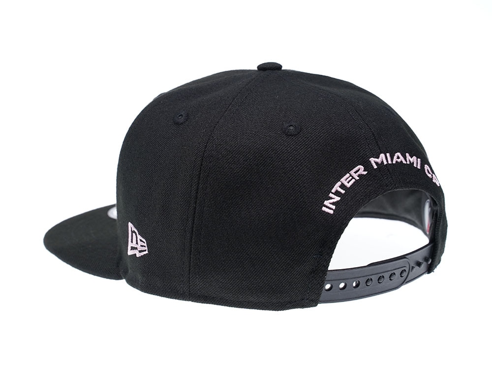 New Era Inter Miami FC Black Edition 9Fifty Snapback Cap