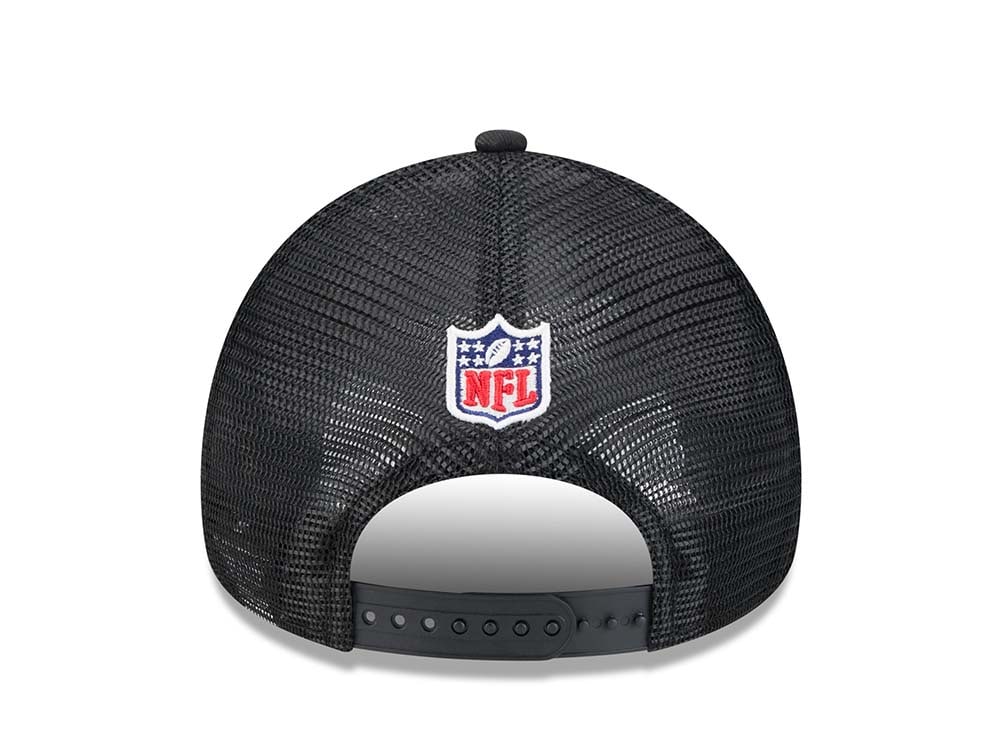 New Era Atlanta Falcons Sideline 2024 9Forty A Frame Trucker Snapback Cap