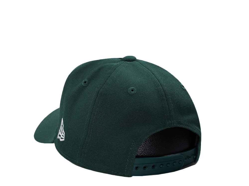 New Era Los Angeles Dodgers Back to Back Champions Flame Rose Dark Green Prime Edition 9Forty A Frame Snapback Cap