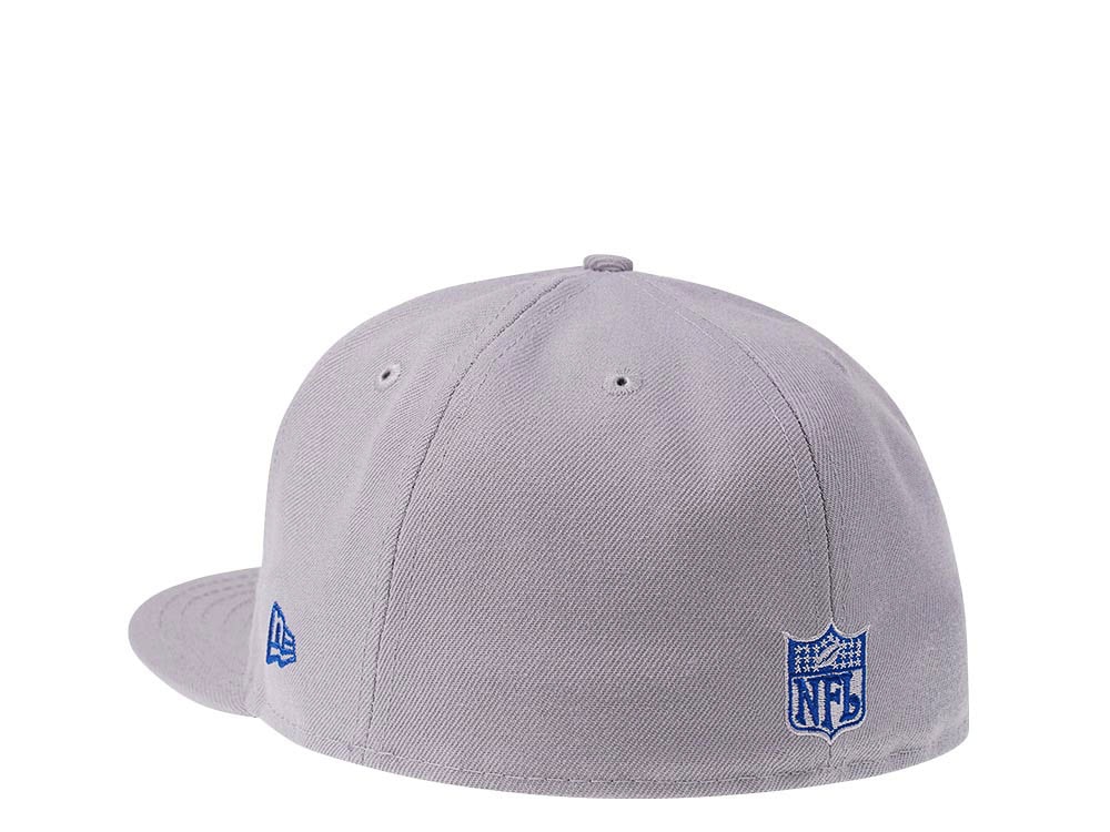New Era Los Angeles Rams Blue Pop Throwback Edition 59Fifty Fitted Cap