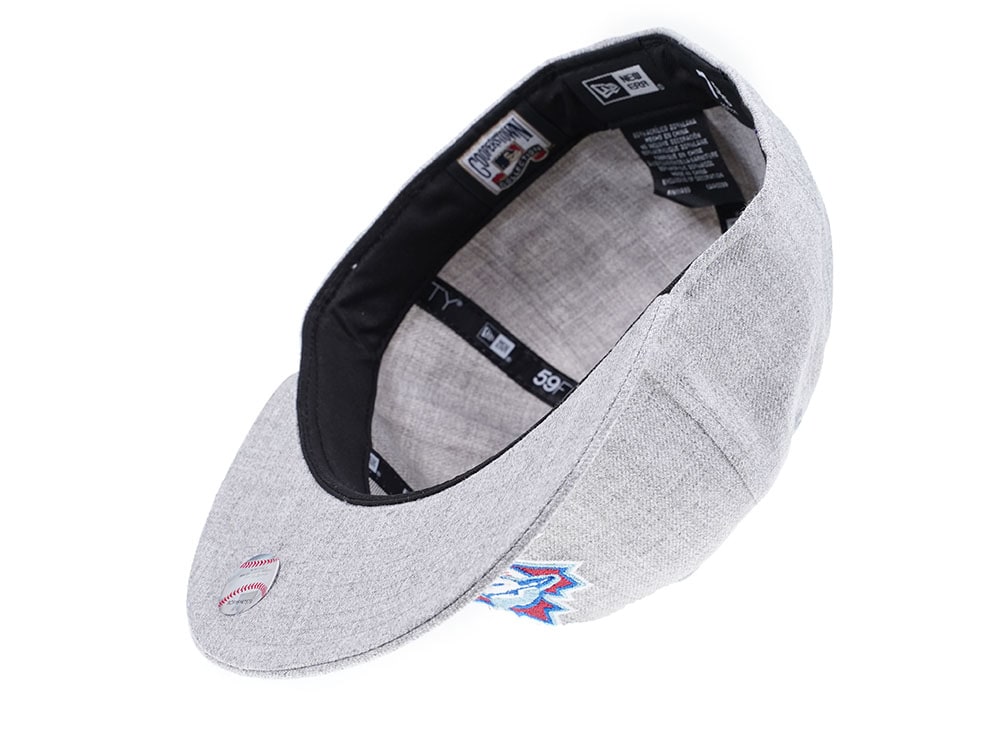 New Era Toronto Blue Jays Heather Gray Edition 59Fifty Fitted Cap