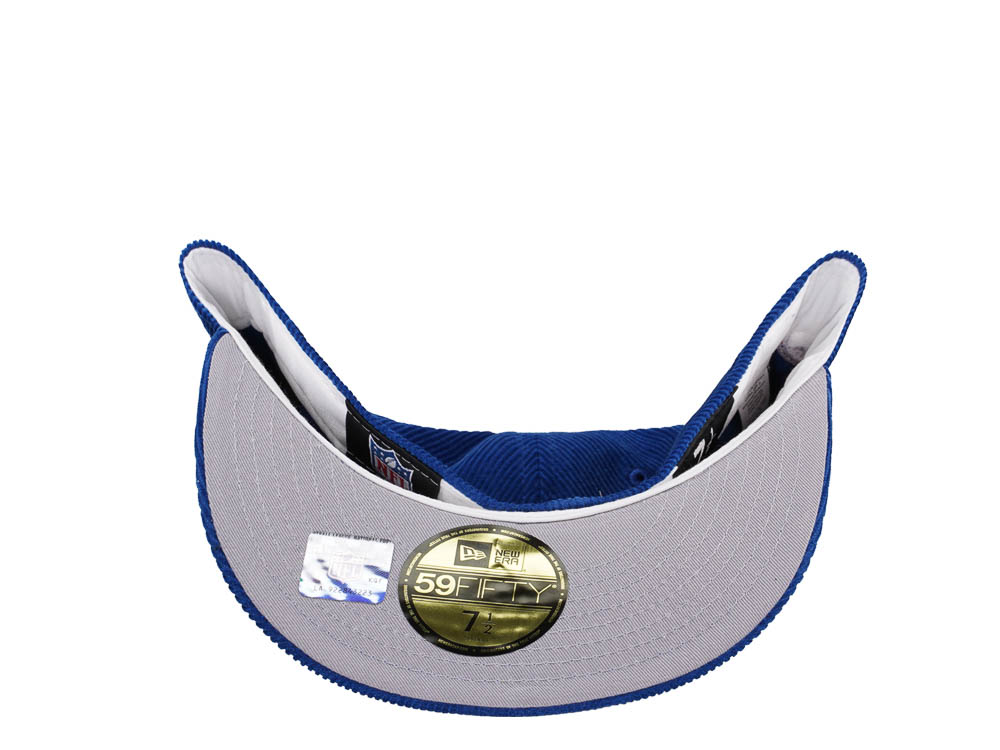 New Era New York Giants Pro Bowl 1986 Throwback Cord Edition 59Fifty Fitted Cap