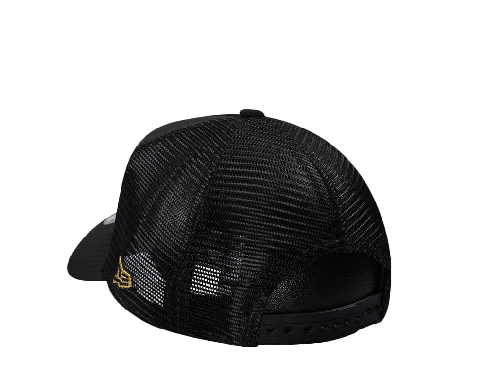 New Era Arizona Diamondbacks Inaugural season 98 Black And Gold Trucker A Frame 9Forty Cap