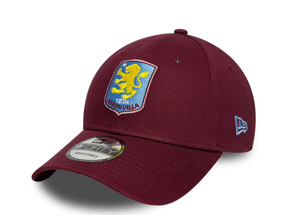 New Era Aston Villa Fc Maroon 9Forty Snapback Cap