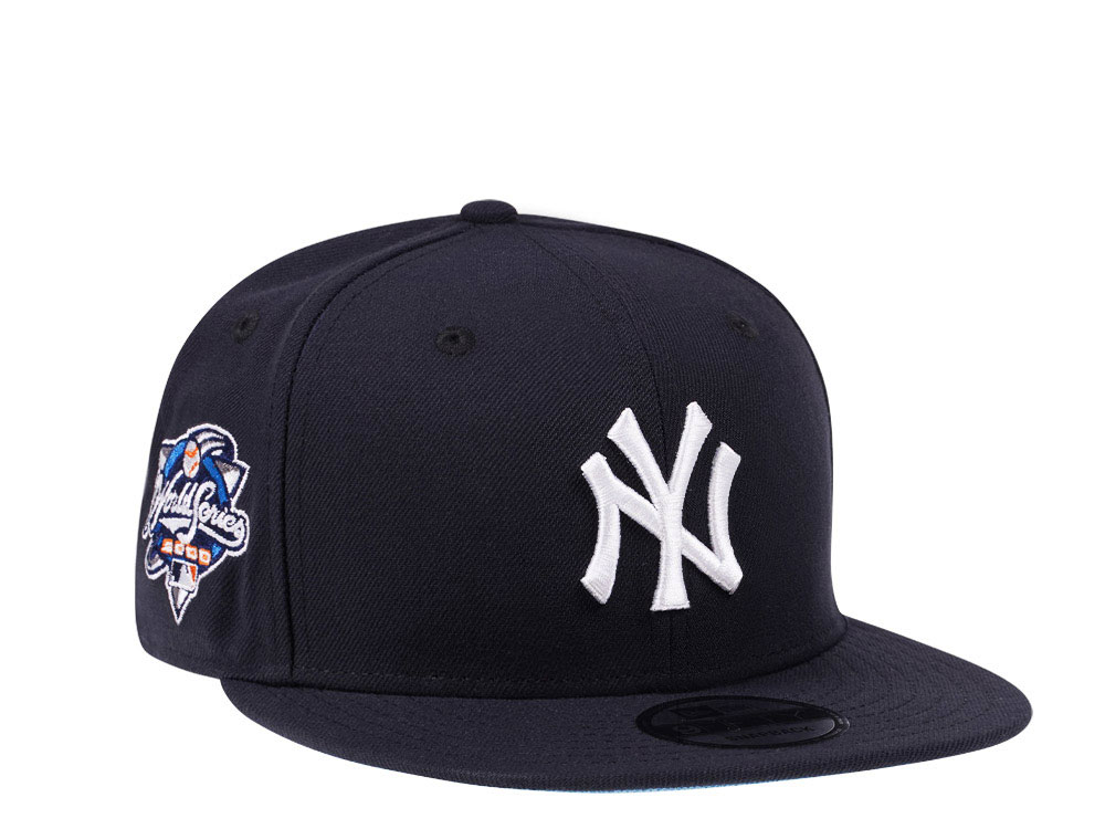 New Era New York Yankees World Series 2000 Glacier Blue Edition 9Fifty Snapback Cap