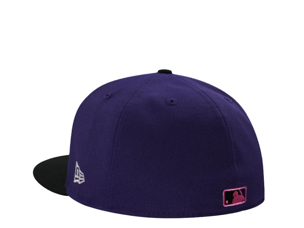 New Era Los Angeles Dodgers World Series Champions 2024 Purple Two Tone Edition 59Fifty Fitted Cap