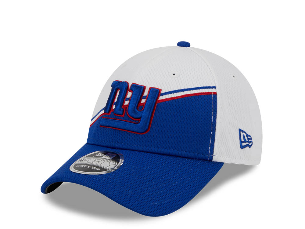 New Era New York Giants NFL Sideline 2023 Blue White  9Forty Snapback Cap