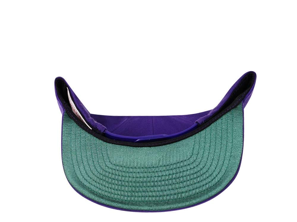 Mitchell & Ness Utah Jazz HWC Zig Zag Satin Undervisor Snapback Cap