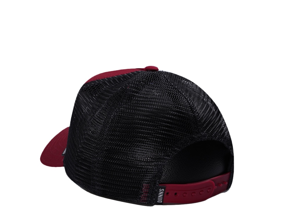 Djinns HFT OctoGrape Maroon Trucker Snapback Cap