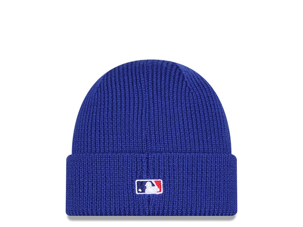 New Era Los Angeles Dodgers Skull Knit Blue Mössor