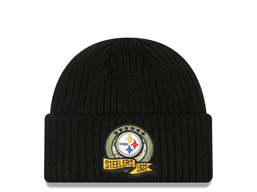 New Era Pittsburgh Steelers Salute to Service 2022 Knit