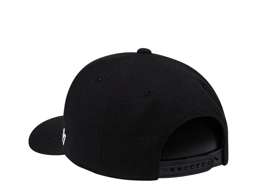 47Brand Carolina Hurricanes Classic DP Black Cold Zone Snapback Cap