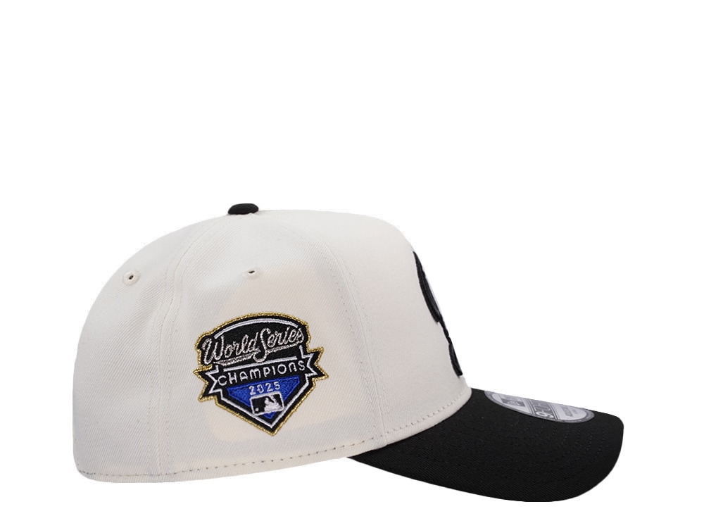 New Era Los Angeles Dodgers World Series Champions Chrome Two Tone Edition 9Forty A Frame Snapback Cap