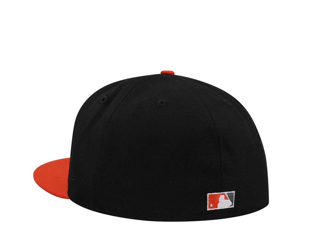 New Era Baltimore Orioles 30th Anniversary Metallic Throwback Two Tone Edition 59Fifty Fitted Cap
