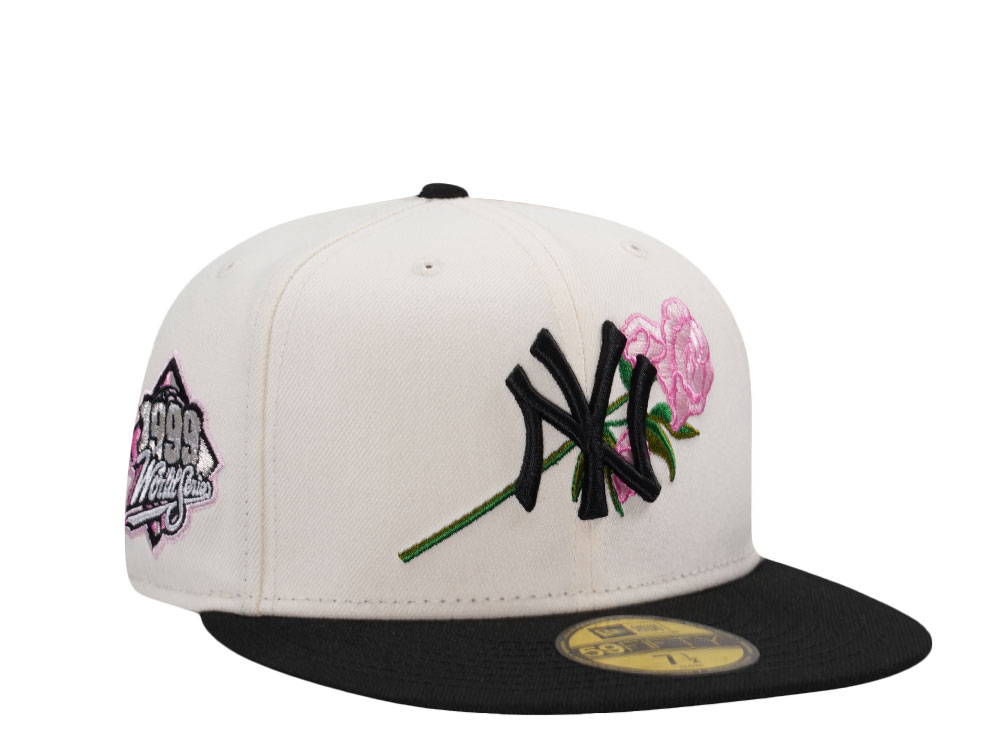 New Era New York Yankees World Series 1999 Chrome Rose Two Tone Edition 59Fifty Fitted Cap