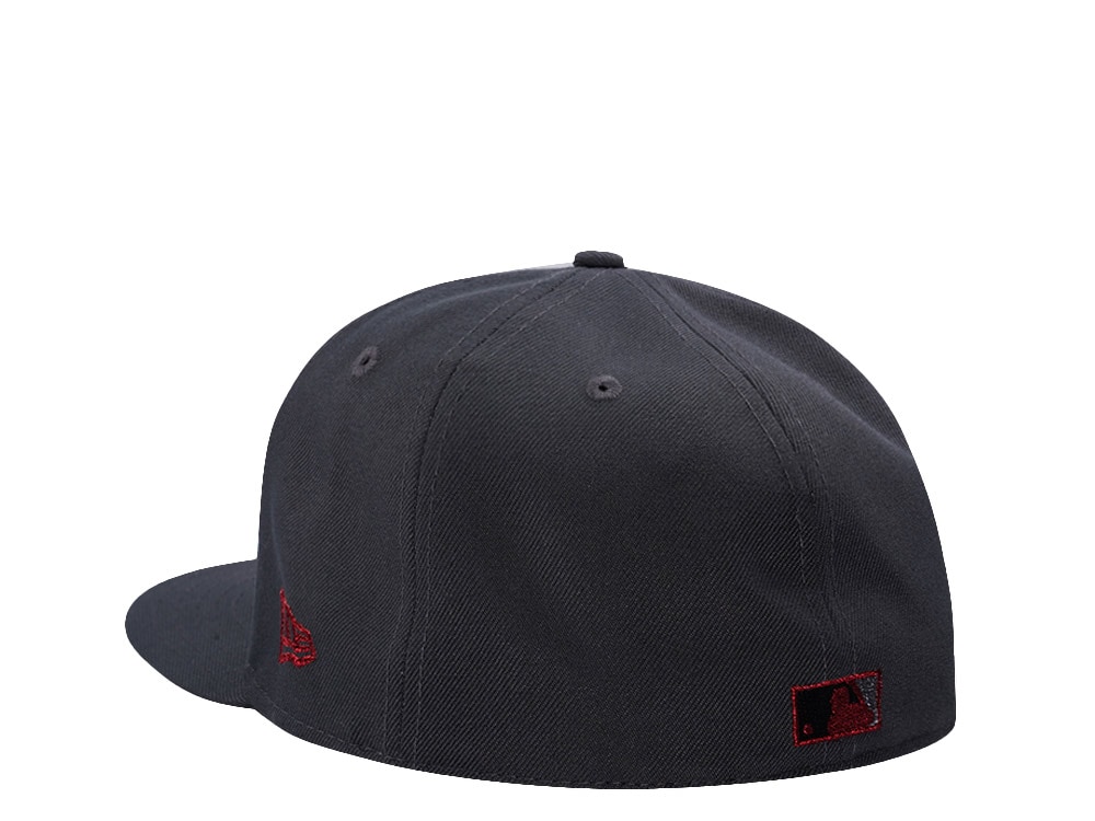 New Era Anaheim Angels 40th Anniversary Dark Gray Prime Edition 59Fifty Fitted Cap