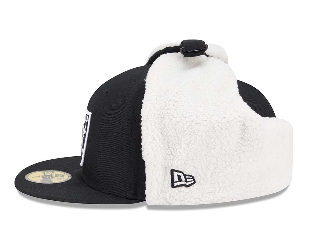 New Era Las Vegas Raiders Classic Black 59Fifty Dogear Fitted Cap