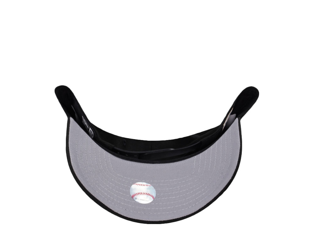 New Era Houston Astros Inaugural Season 2000 Black Prime Edition 9Forty A Frame Snapback Cap