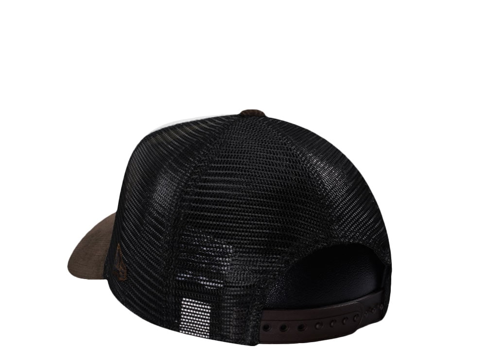 New Era Seattle Kraken Creme Two Tone Edition 9Forty A Frame Trucker Snapback Cap