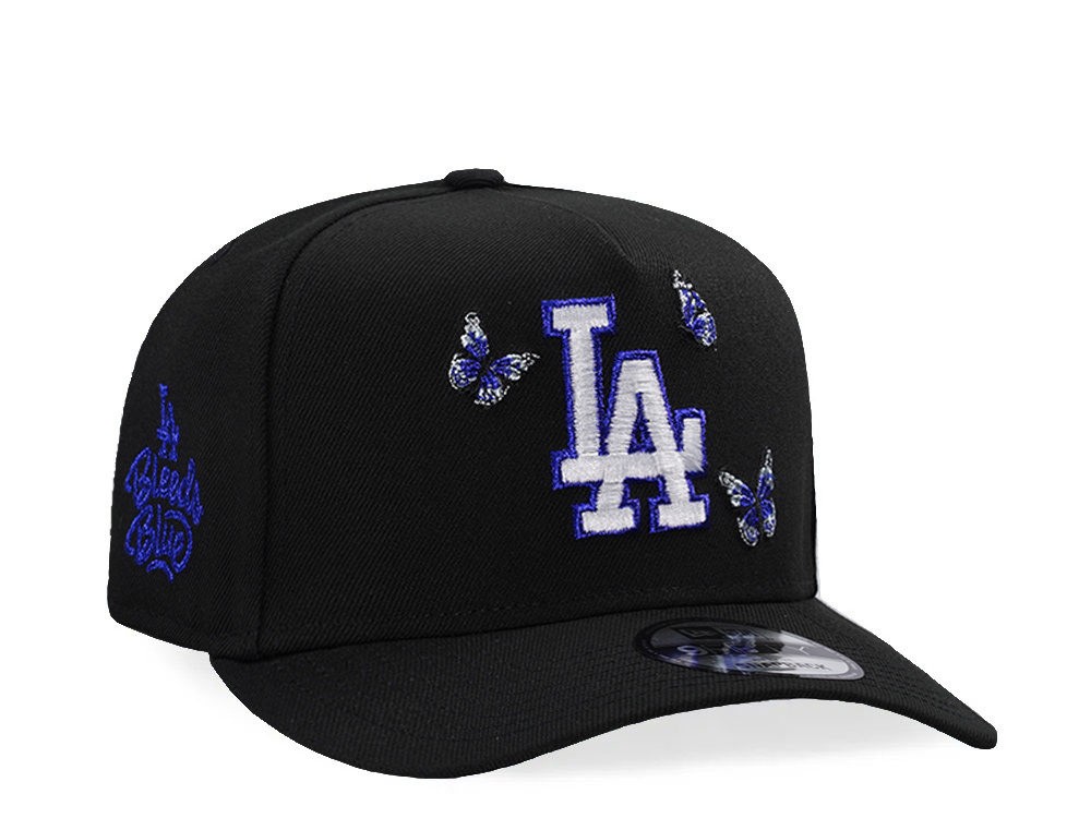 New Era Los Angeles Dodgers Butterfly Black Prime Edition 9Fifty A Frame Snapback Cap