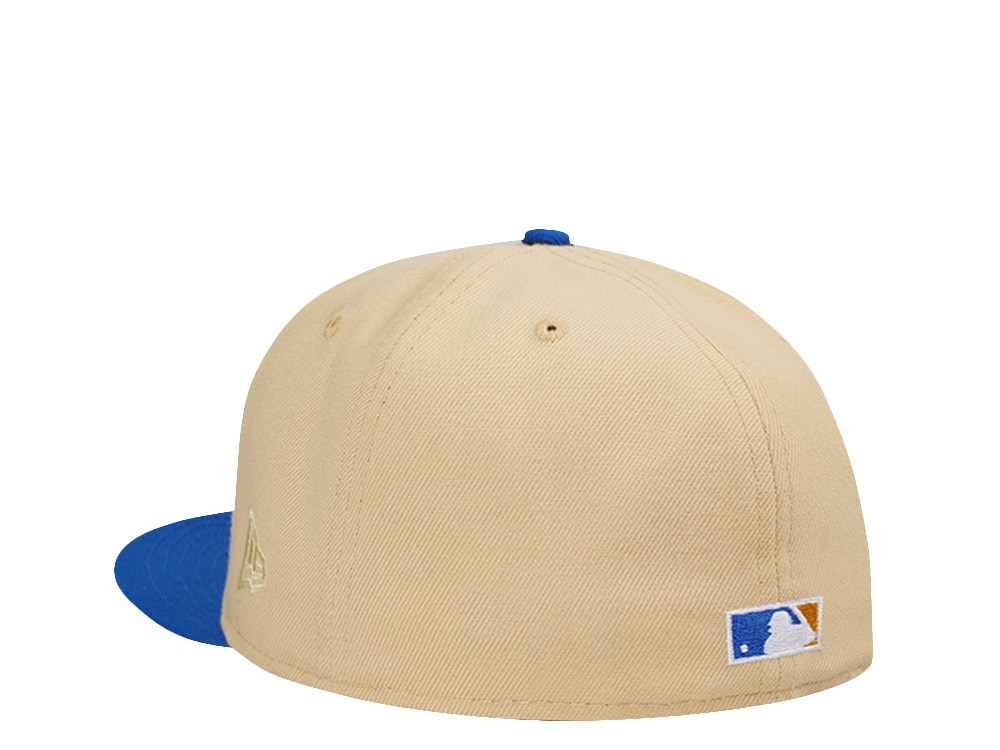 New Era Milwaukee Brewers All Star Game 2002 Vegas Gold Two Tone Edition 59Fifty Fitted Cap