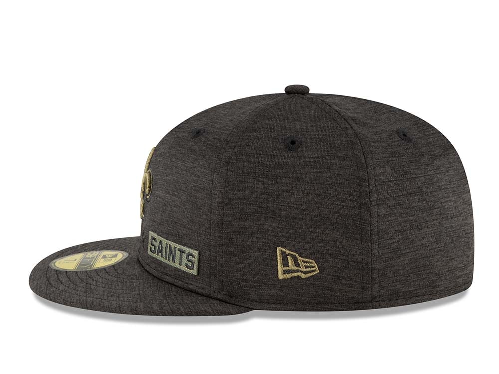 New Era New Orleans Saints Salute to Service 2020 Fitted 59Fifty Cap