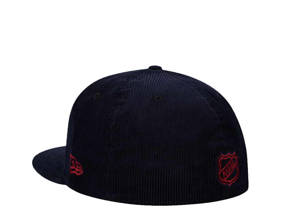 New Era Montreal Canadiens All Star Game 2009 Navy Corduroy Prime Edition 59Fifty Fitted Cap