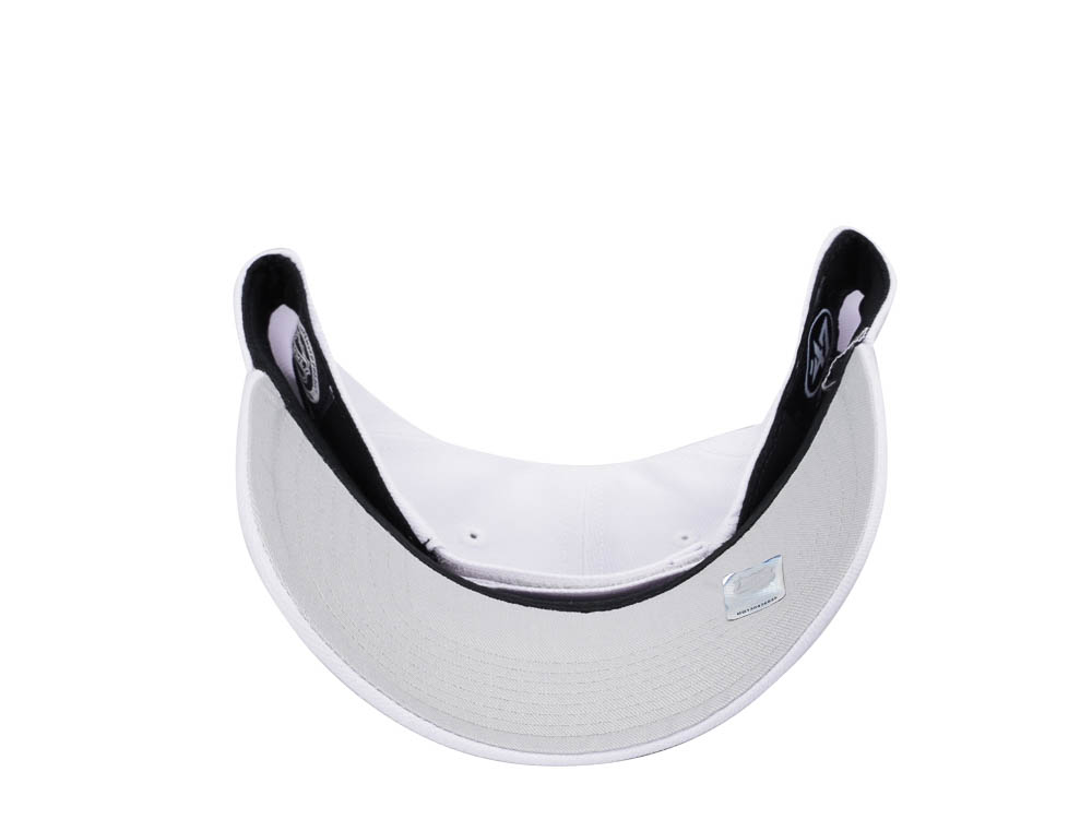 47Brand Edmonton Oilers White MVP Snapback Cap
