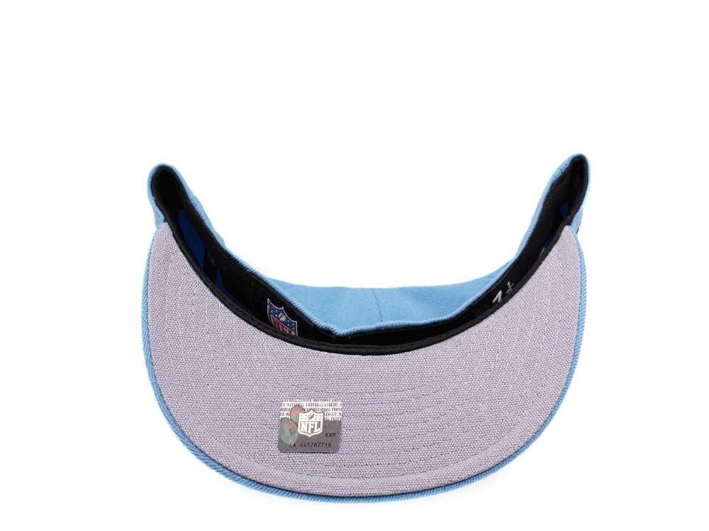 New Era Seattle Seahawks Super Bowl XLVIII Sky Blue Edition 59Fifty Fitted Cap