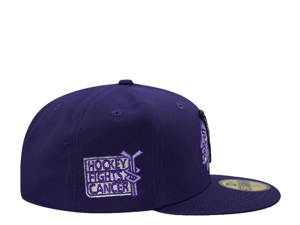 New Era Chicago Blackhawks Hockey Fights Cancer Edition 59Fifty Fitted Cap
