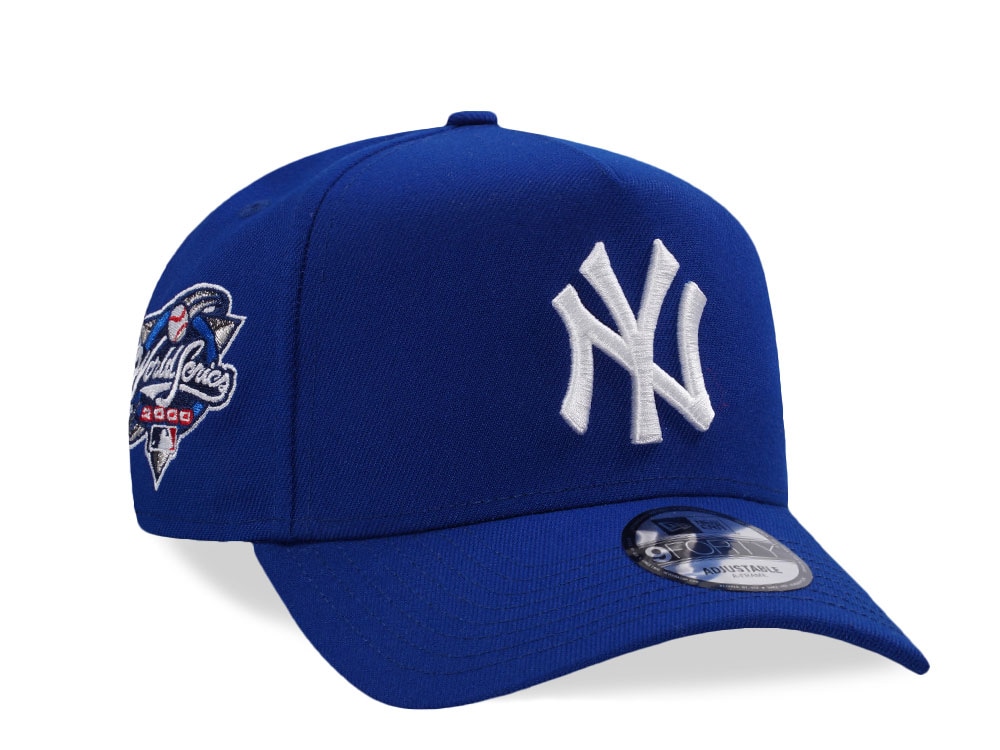 New Era New York Yankees World Series 2000 Royal Blue Edition 9Forty A Frame Snapback Cap