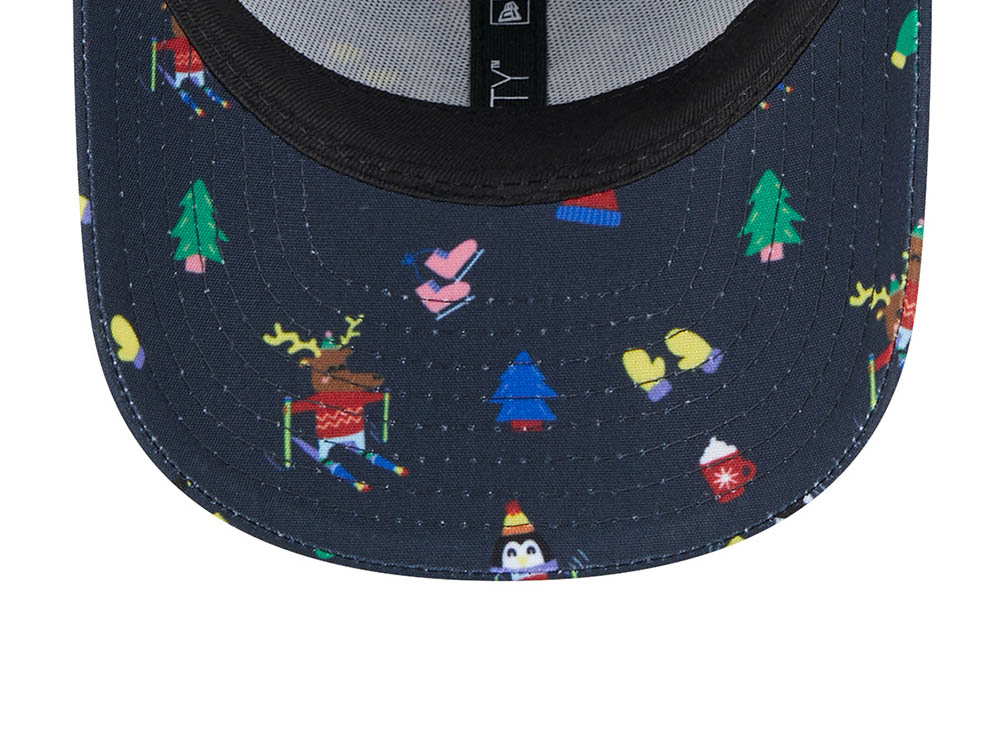 New Era New York Yankees Festive Navy Kids 9Fifty Strapback Cap