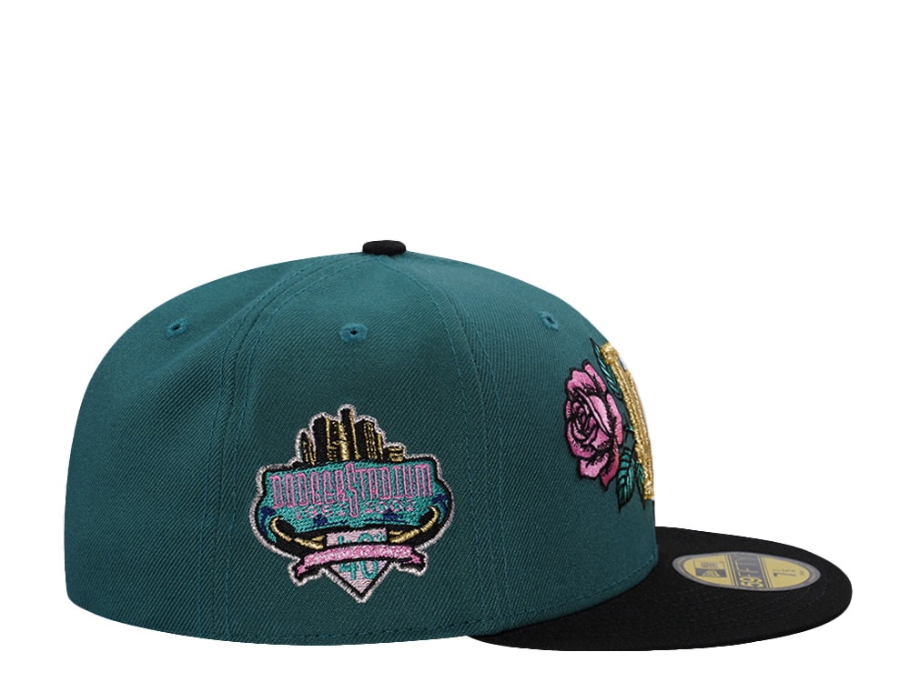 New Era Los Angeles Dodgers 40th Anniversary Rose Pine Two Tone Edition 59Fifty Fitted Cap